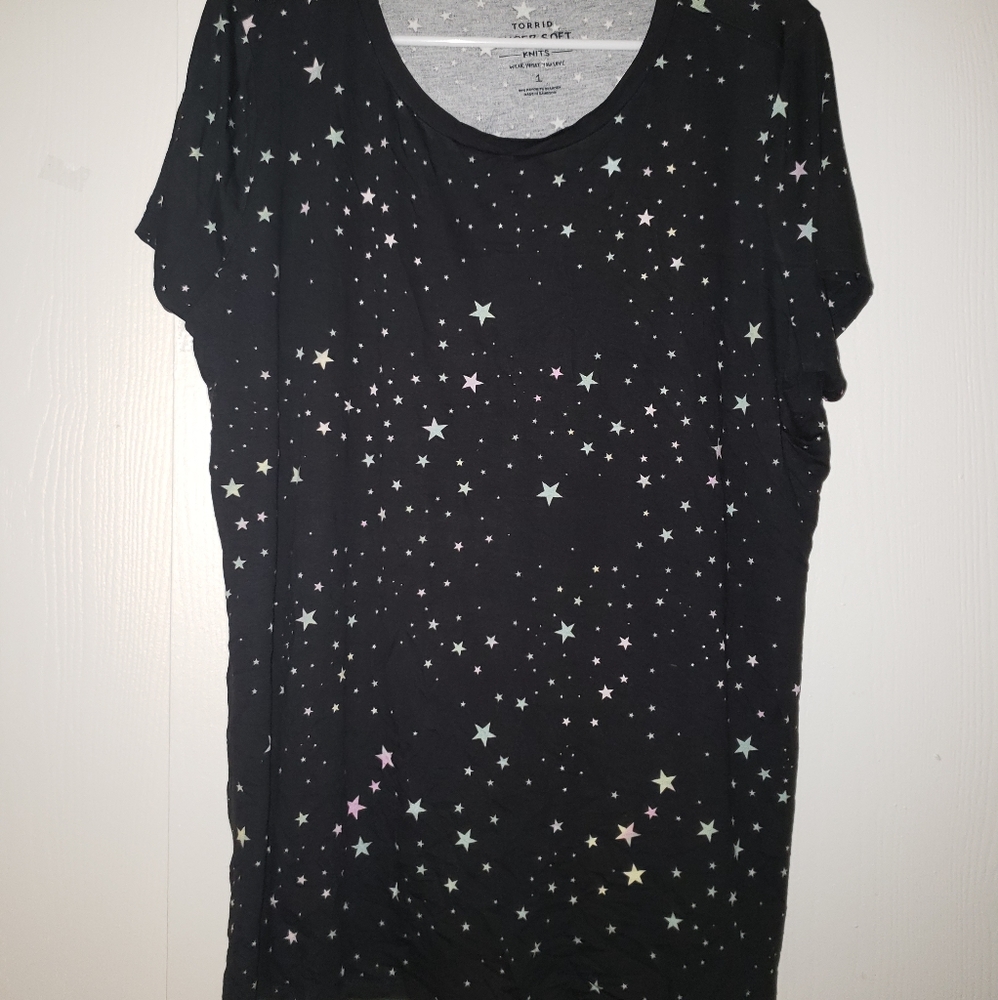 Torrid super soft star shirt